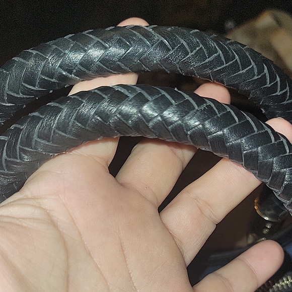 Cole Haan Black Leather Tote Bag - Picture 7 of 13